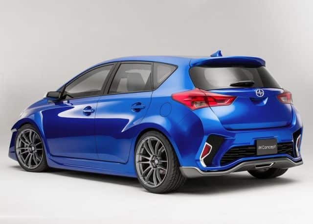 Scion iM Concept arka üç çeyrek görünümü