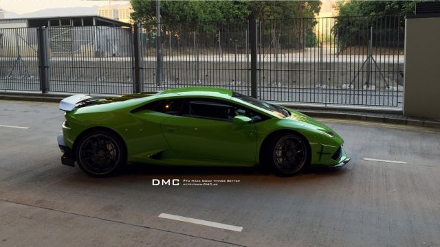 Lamborghini Huracan DMC arka kanat ve difüzör