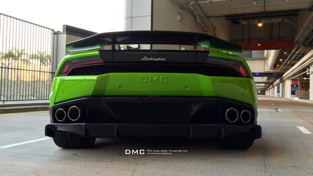 DMC Huracan Affari jant ve gövde ayrıntıları