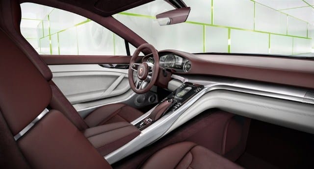 Panamera Sport Turismo konsepti kokpit görünümü