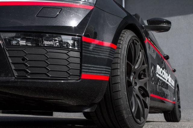 Octavia vRS ön tampon ve SW5 jant ayrıntısı