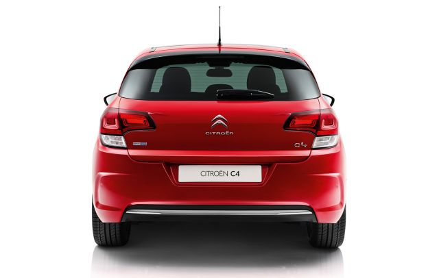 Citroen C4 Restyle arkadan görünüm