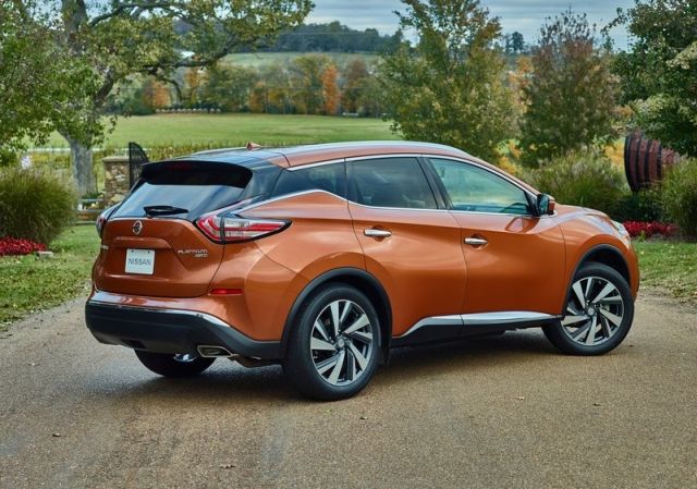 Nissan Murano ön koltuklar