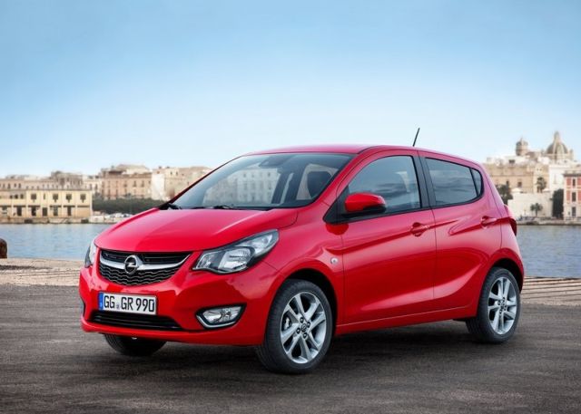 Opel Karl beş kapılı yan görünümü