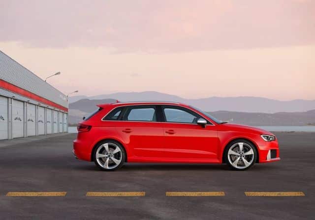 Audi RS 3 Sportback ön koltuklar