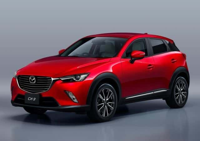 Mazda CX-3 yan gövde çizgileri