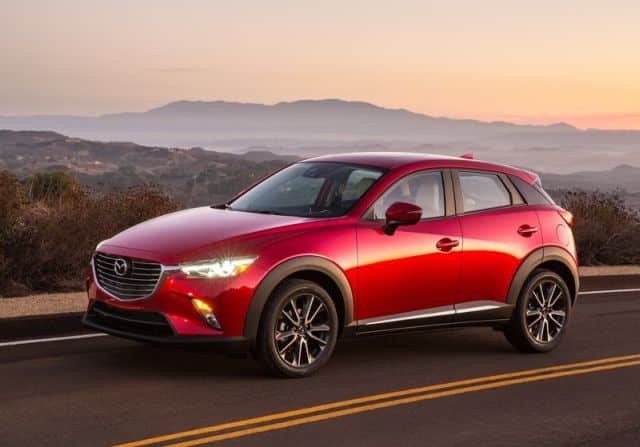 Mazda CX-3 şehir tipi crossover görünümü