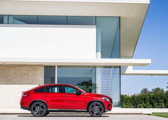 Mercedes-Benz GLE 450 AMG Coupe tam yan profil