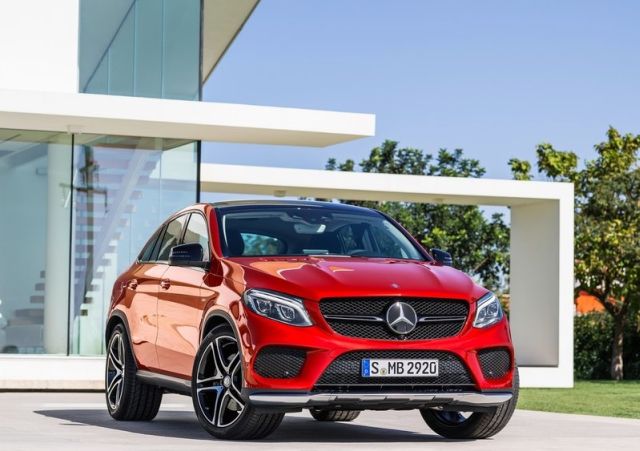 Mercedes-Benz GLE 450 AMG Coupe önden görünüm