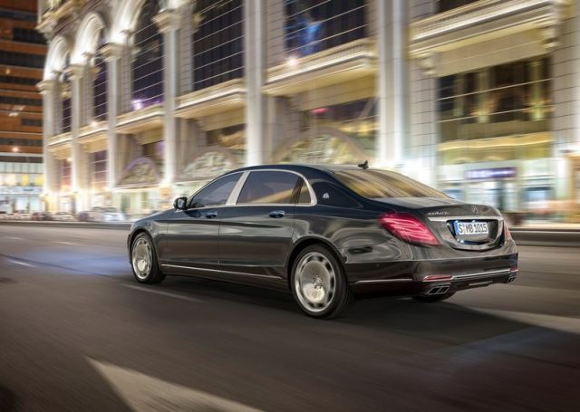 Mercedes-Maybach S600 yan profil