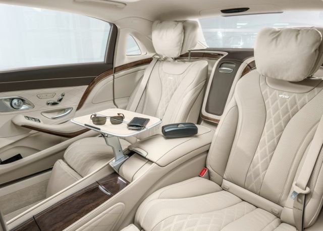 Mercedes-Maybach S600 iç mekan