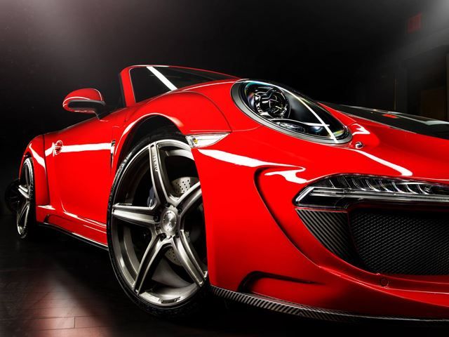 TopCar Stinger ön tampon hava girişleri ve büyük jant