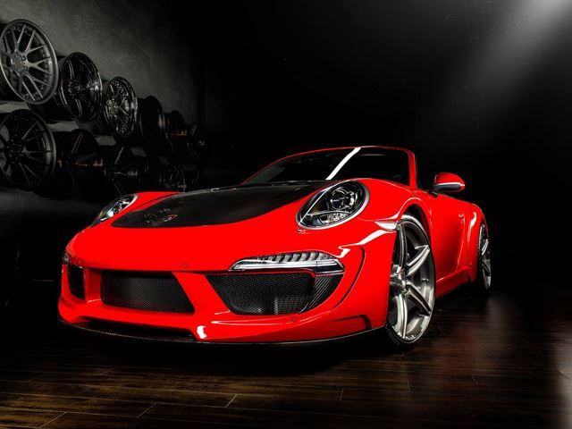 TopCar Porsche 911 Stinger önden üç çeyrek görünüm