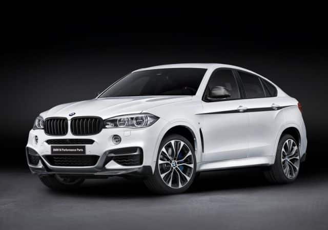 BMW X6 M Performance Parts dış tasarım görünümü