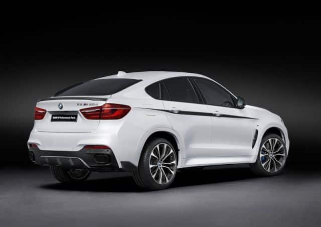 BMW X6 M Performance jant ve gövde detayları