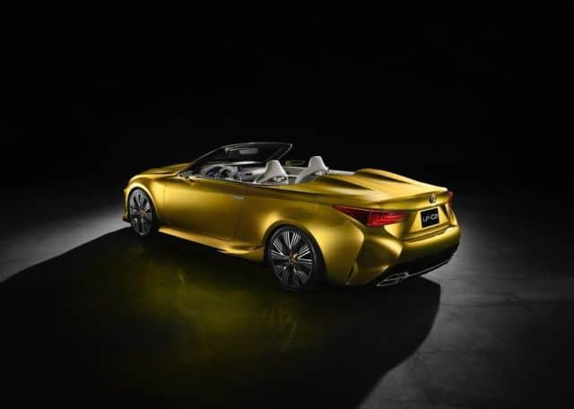 Lexus LF-C2 açık kabin