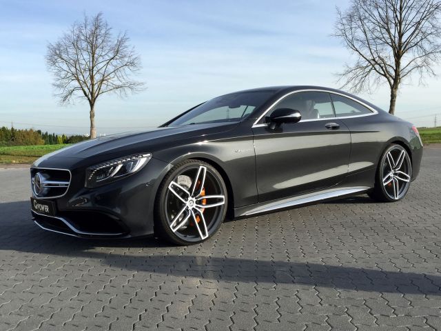 Mercedes Benz S63 Coupe Tuned by G Power tuning otomobil arşiv görseli