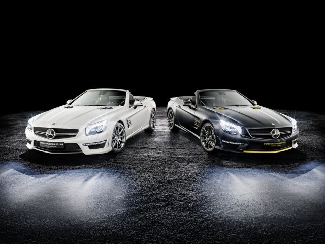 Mercedes-Benz SL 63 AMG Nico Rosberg tasarımı ön görünüm