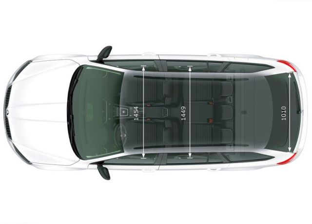 Skoda Octavia vRS Combi üst açı