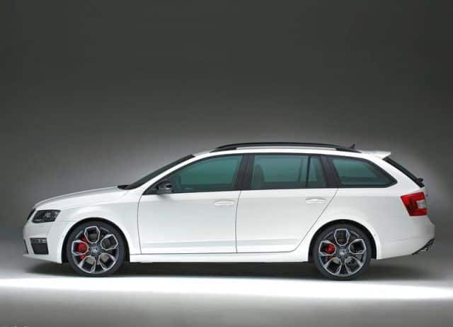 Skoda Octavia vRS Combi yan profil