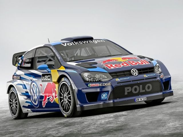 Polo R WRC ikinci nesil ön üç çeyrek görünüm