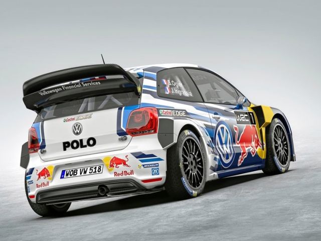 Polo R WRC ikinci nesil arka üç çeyrek görünüm