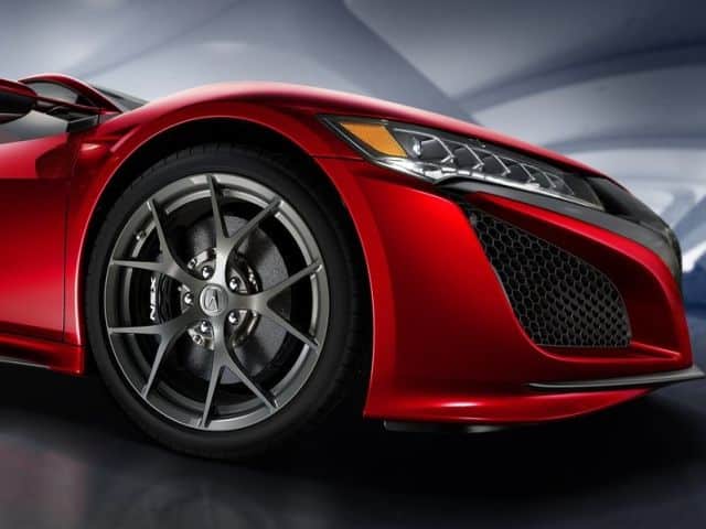 NSX direksiyon ve dijital gösterge ekranı