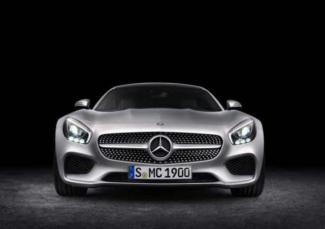 Mercedes-AMG GT ön üç çeyrek görünümü