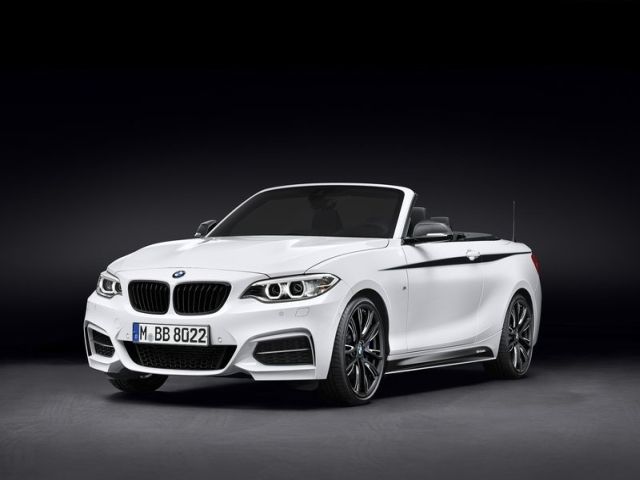 BMW 2 Series Cabrio M Performance dış gövde detayları
