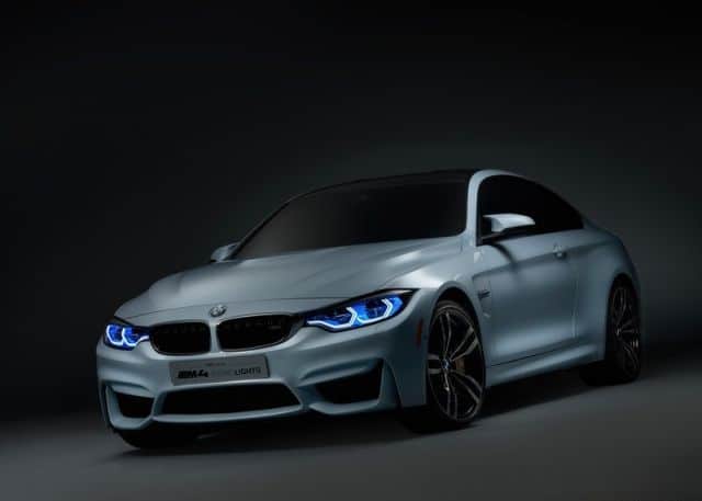 BMW M4 Iconic Lights Concept konsept otomobil arşiv görseli