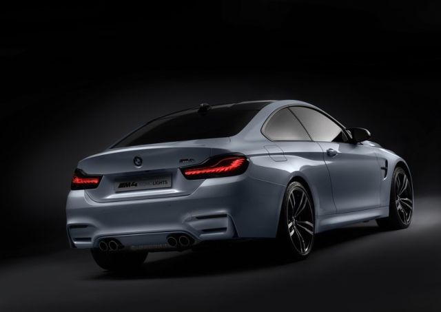 BMW M4 konsept OLED arka lamba ve gövde tasarımı