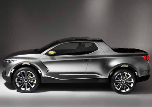 Hyundai Santa Cruz konsepti yan görünüm