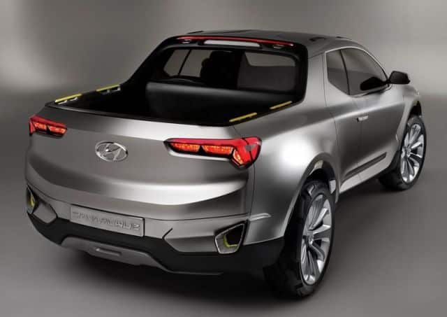 Hyundai Santa Cruz konsepti arka kasa görünümü