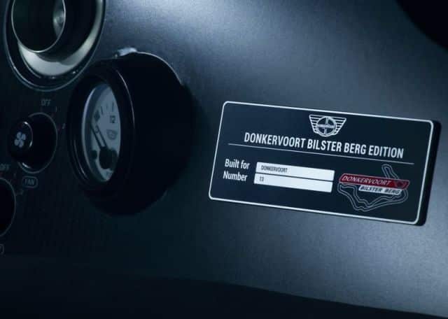 Bilster Berg Edition karbon fiber gövde ayrıntıları