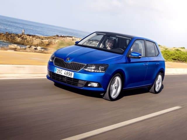 Skoda Fabia yan profil görünümü