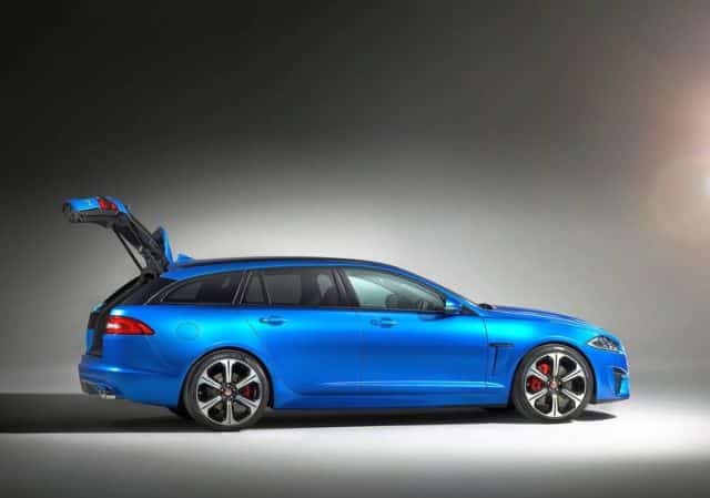Jaguar XFR-S Sportbrake profil görünümü
