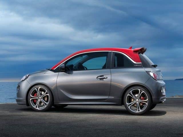 Opel ADAM S yandan profil görünümü