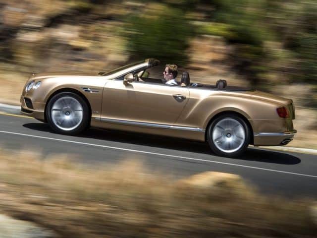 Bentley Continental GT Cabriolet kabin ve dış tasarım arşiv görseli