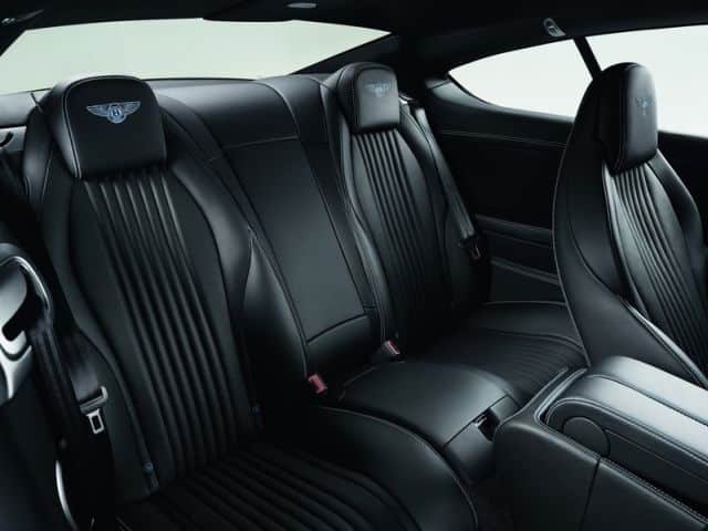 Bentley Continental GT V8 S iç tasarım ayrıntısı