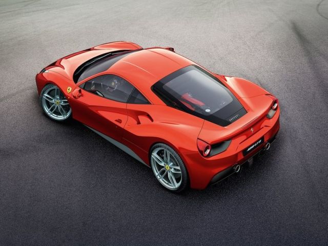 Ferrari 488 GTB dış tasarım arşiv görseli