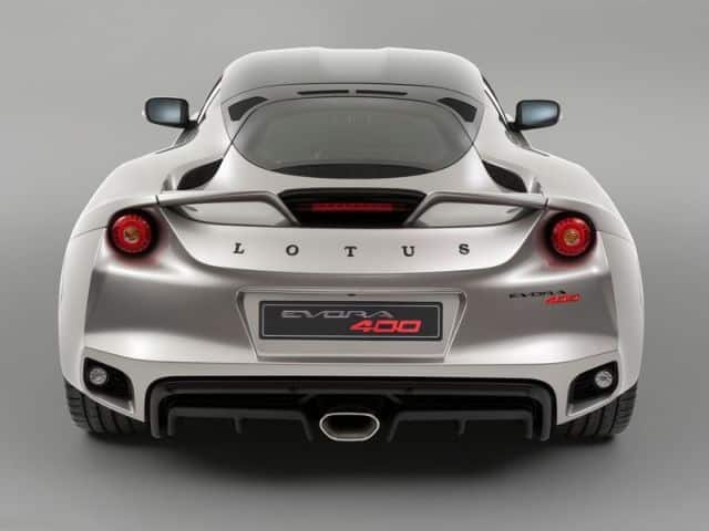 Evora 400 arka üç çeyrek tasarımı