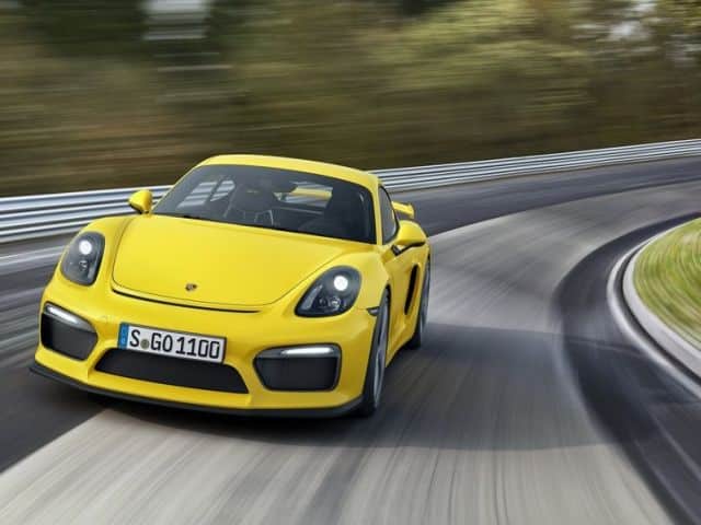 Porsche Cayman GT4 tasarım arşiv fotoğrafı