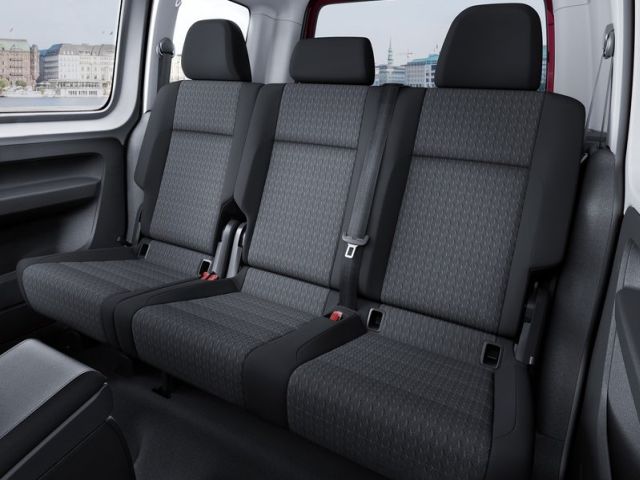 Caddy Combi arka oturma alanı