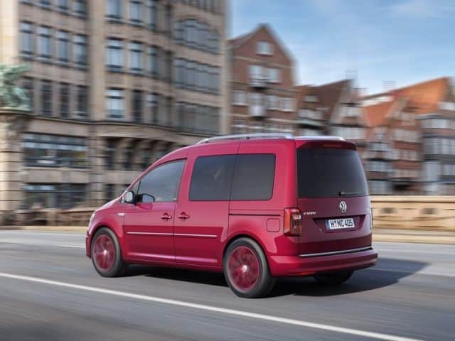 Caddy Combi yan ve ön görünümü