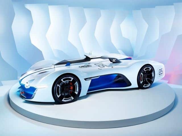Concept Renault Alpine Vision Gran Turismo konsept otomobil arşiv görseli