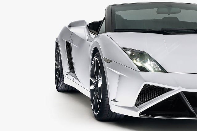 Lamborghini Gallardo LP 560-4 Spyder ön tasarımı