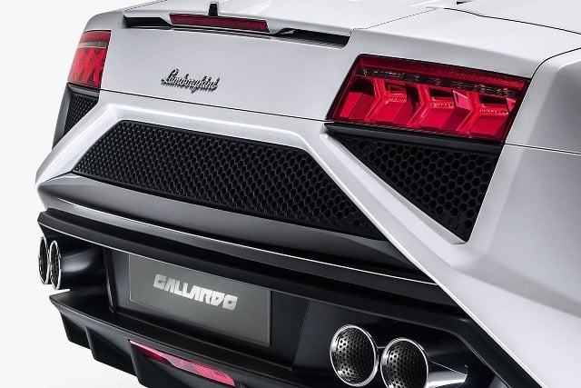 Gallardo LP 560-4 Spyder yenilenmiş arka tasarımı