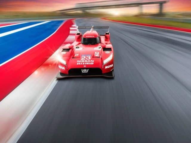 Nissan LM P1 yarış otomobili arşiv görseli