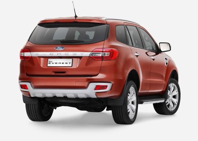 Ford Everest ön tasarım ve geniş ızgara