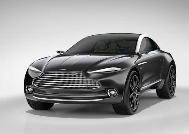 Aston Martin DBX Concept crossover gövde görünümü